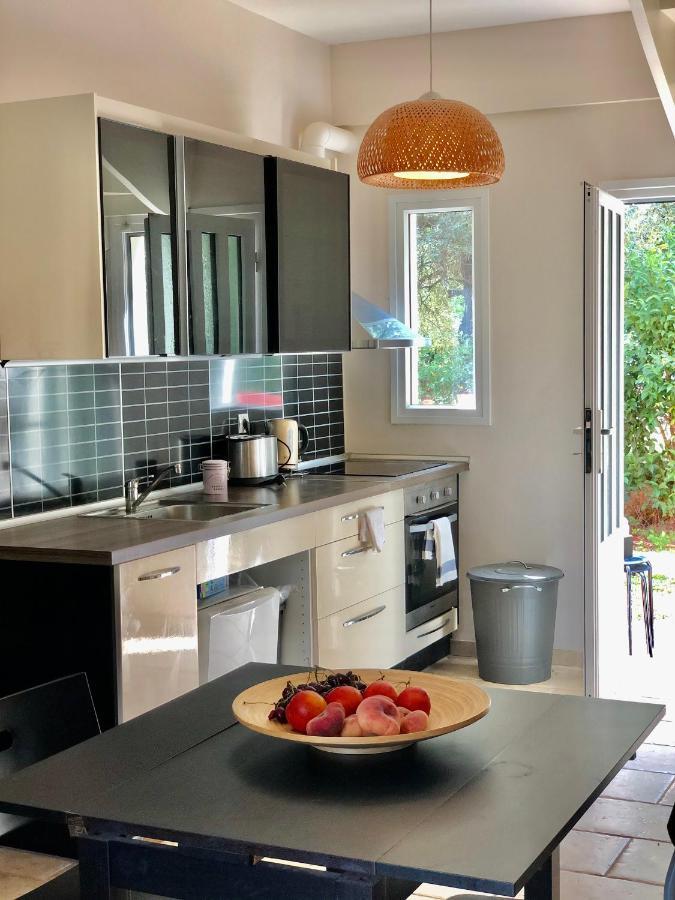 Gialos Villas 1-2 With A Private Pool มิกรอส ยาลอส ภายนอก รูปภาพ