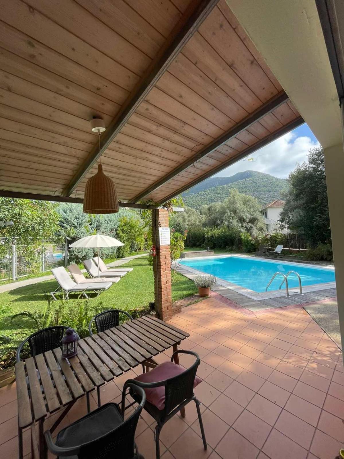 Gialos Villas 1-2 With A Private Pool มิกรอส ยาลอส ภายนอก รูปภาพ